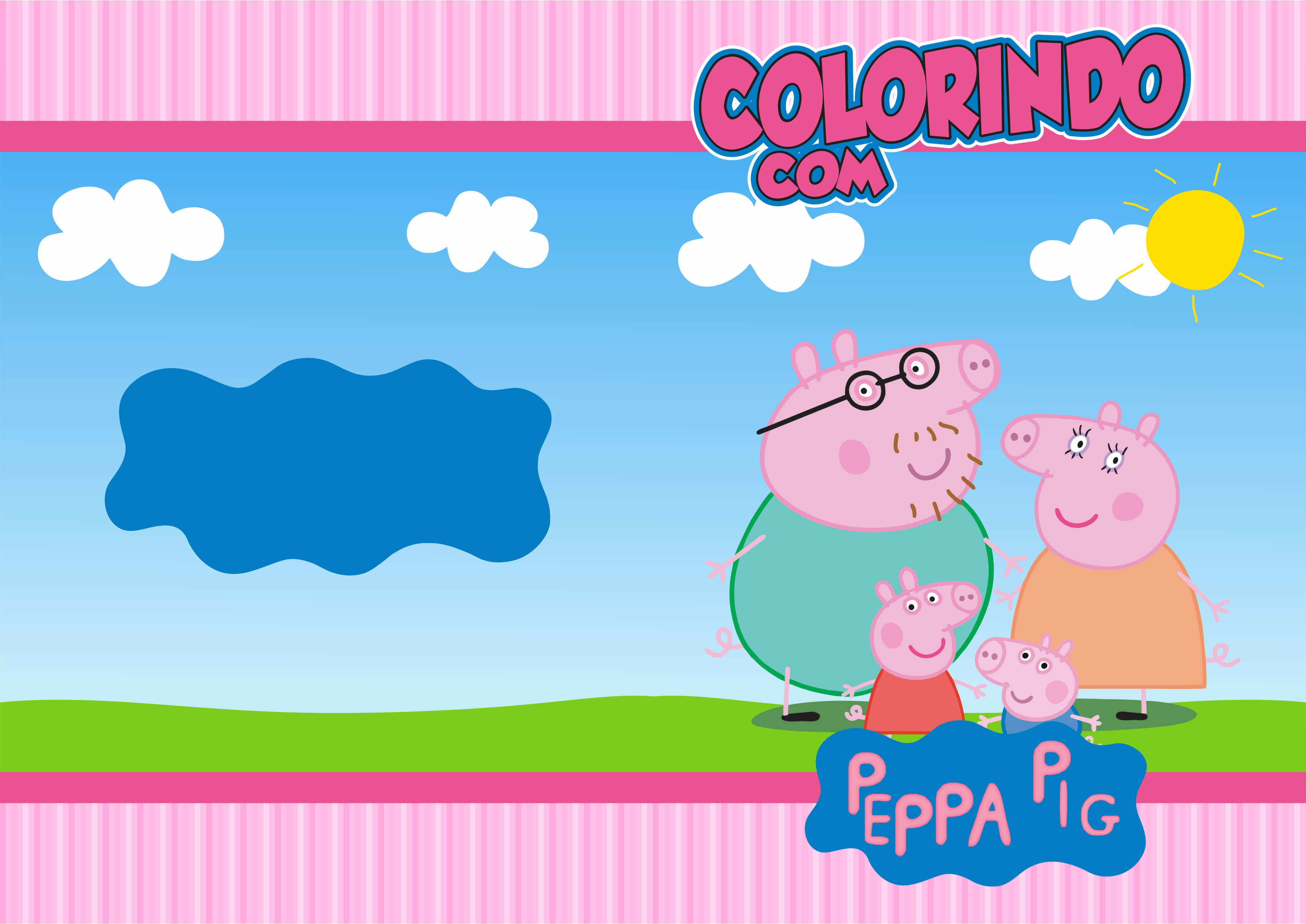 desenhos da peppa pig para imprimir