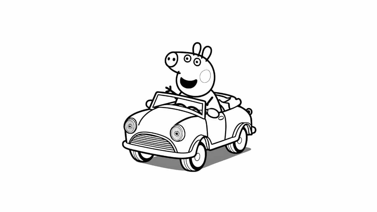 desenhos do papai pig para colorir