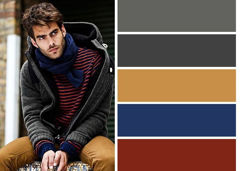 looks masculinos cores
