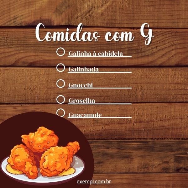 frutas com A