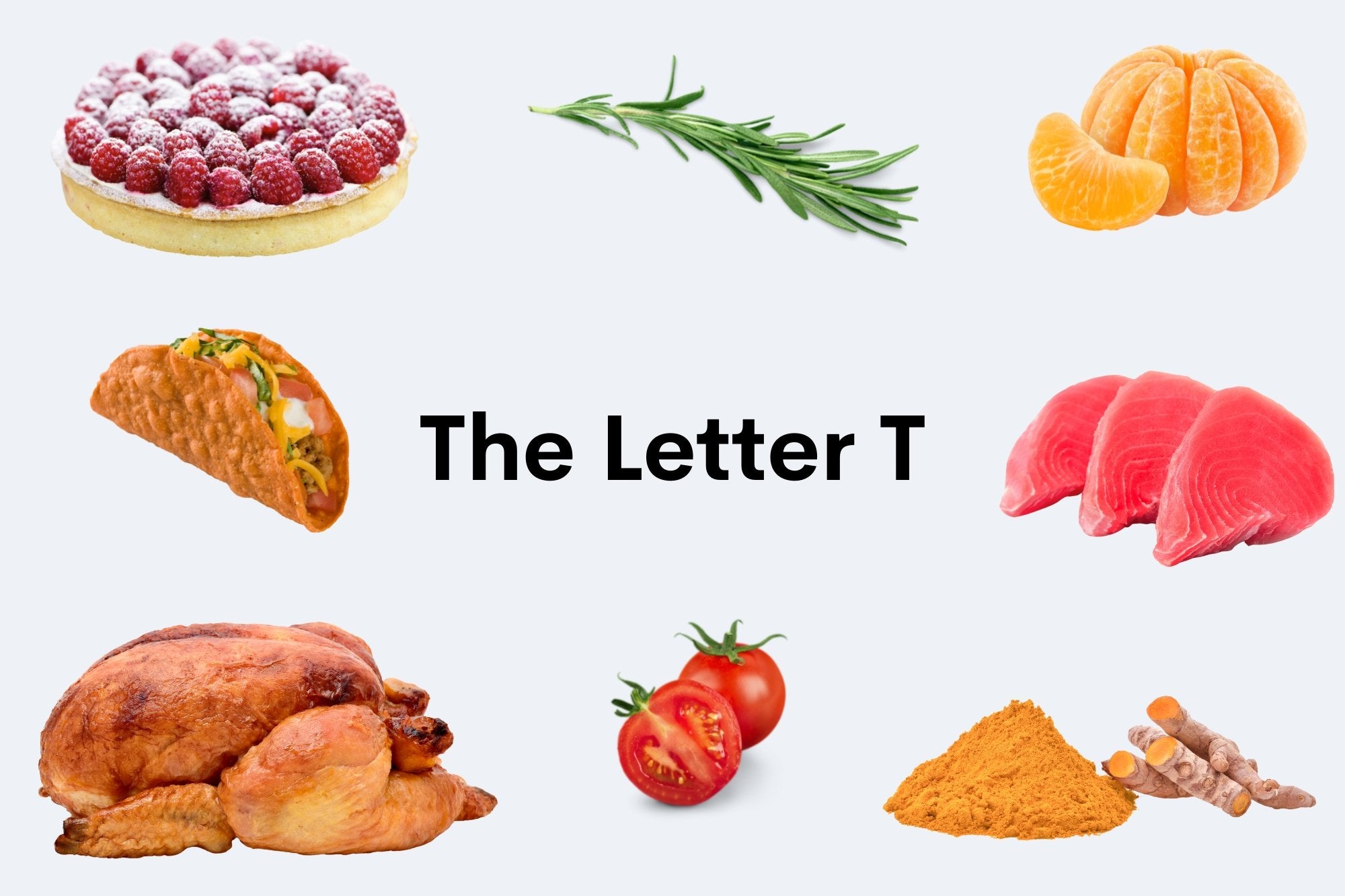 comidas que começam com a letra t