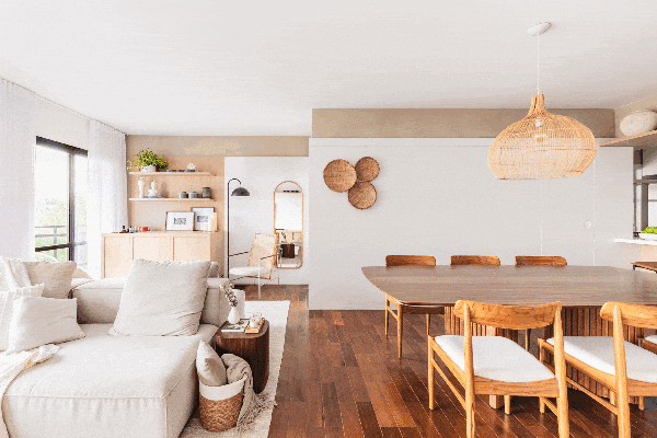 Como a iluminação pode criar uma atmosfera acolhedora