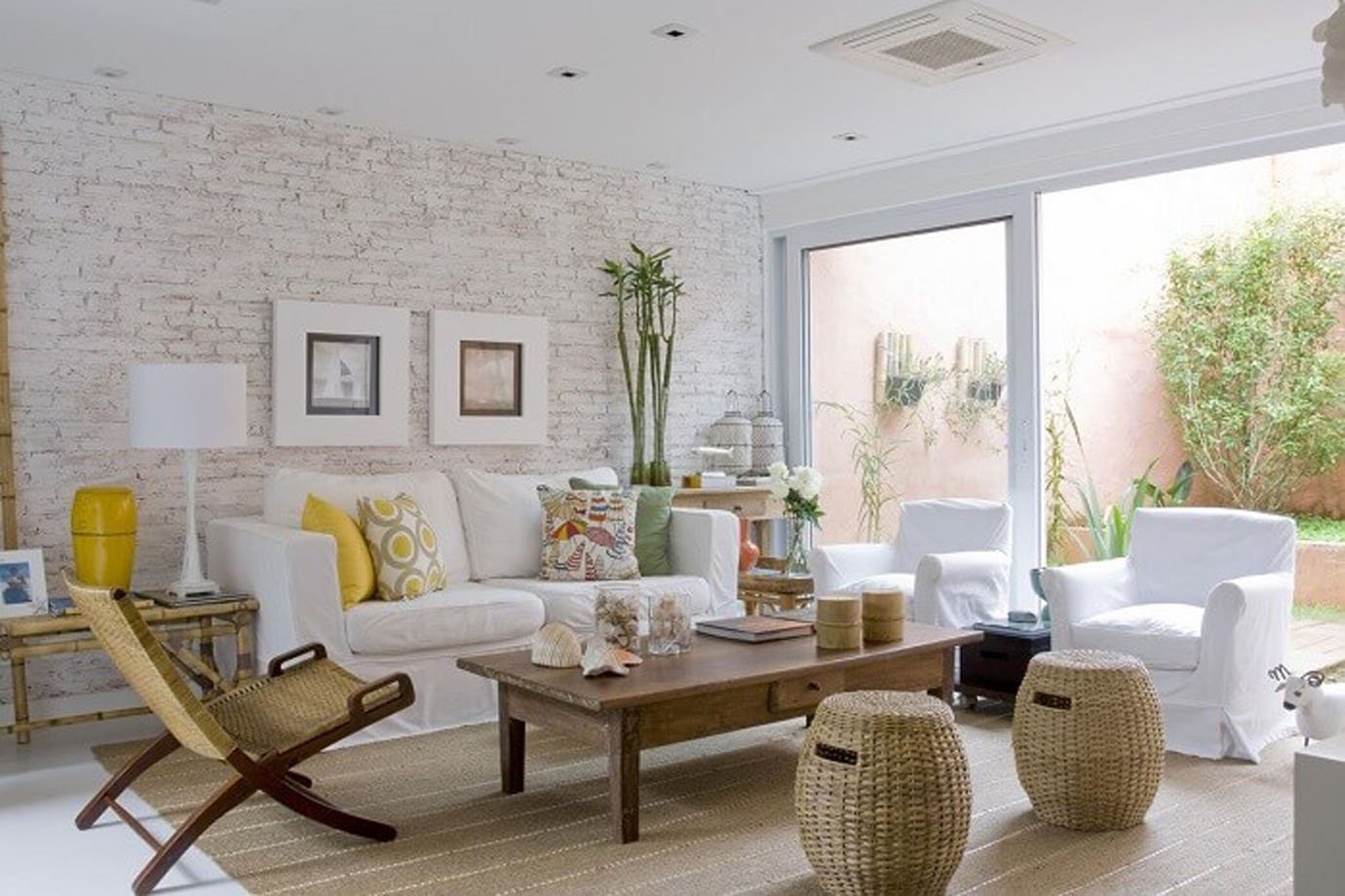 mistura de rústico com contemporâneo