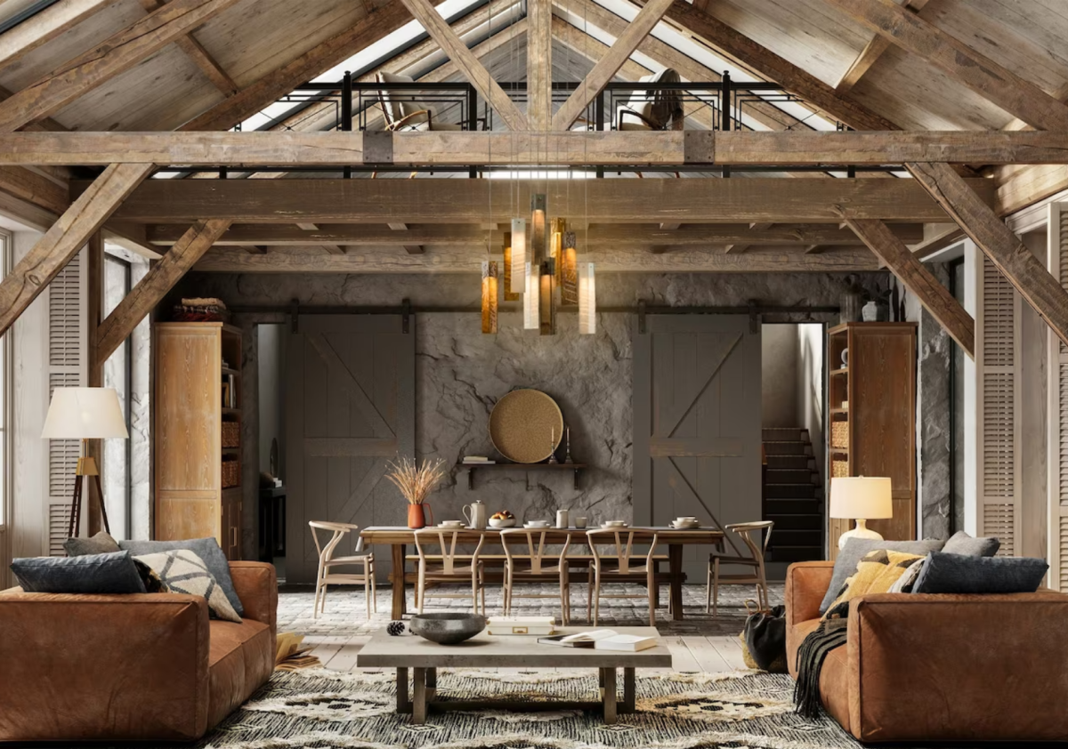 Como criar um ambiente rústico