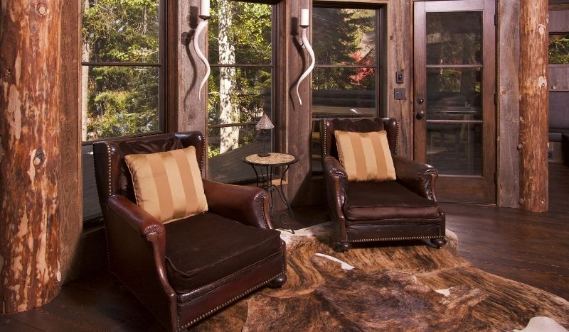 iluminação aconchegante estilo rústico