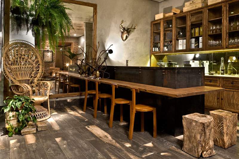 materiais naturais em design de interiores