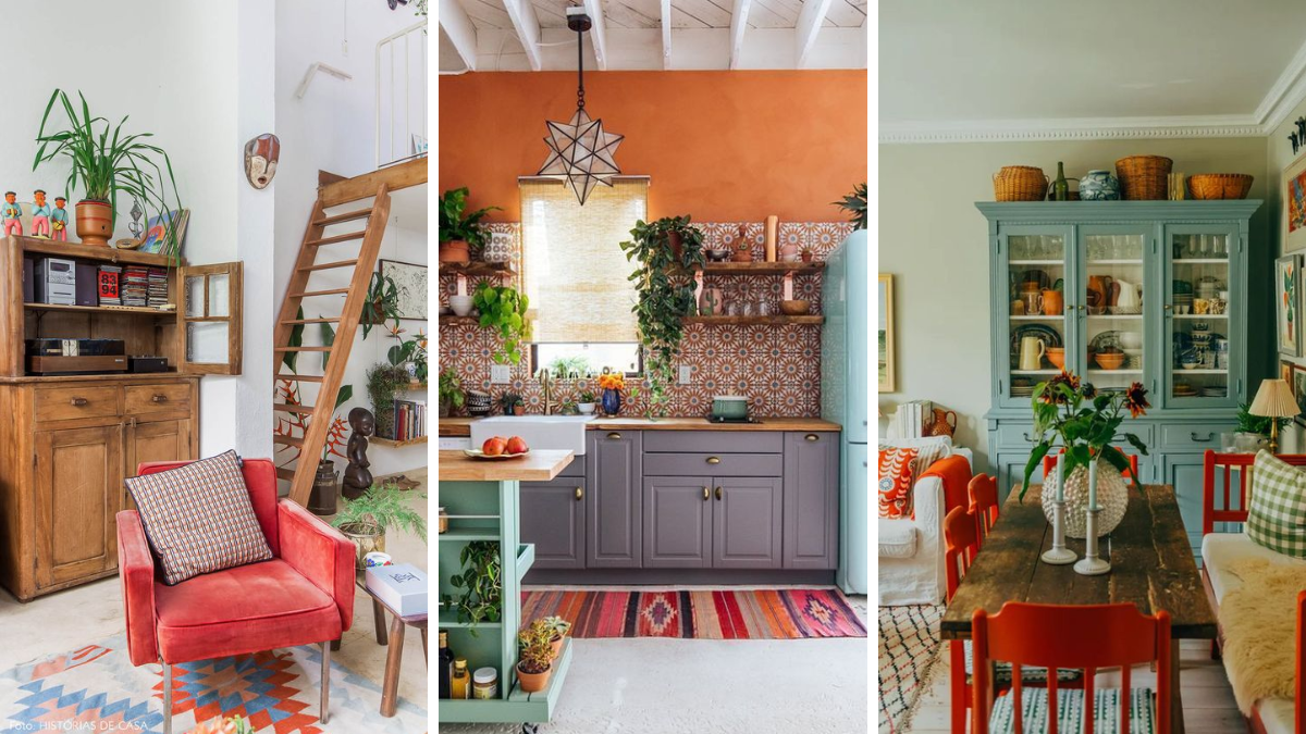 decoração estilo rústico