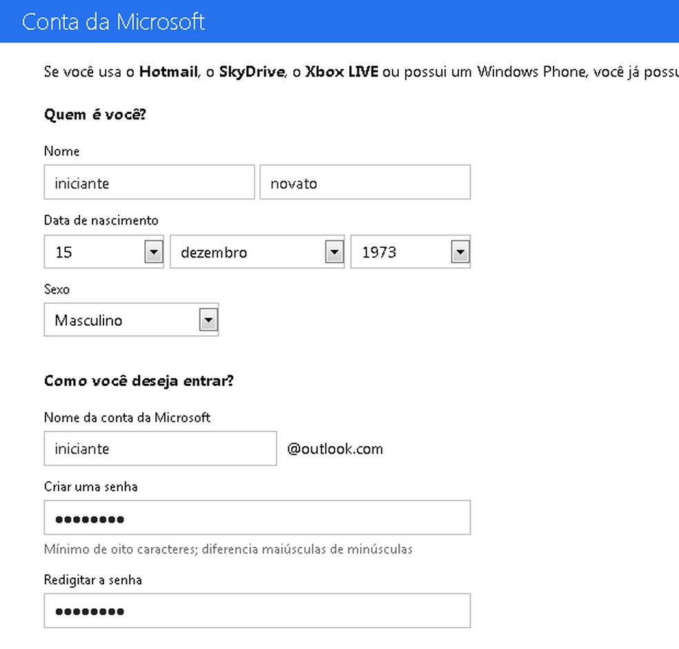 criar um email anonimo sem telefone