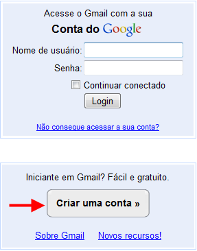 passo a passo para criar conta outlook
