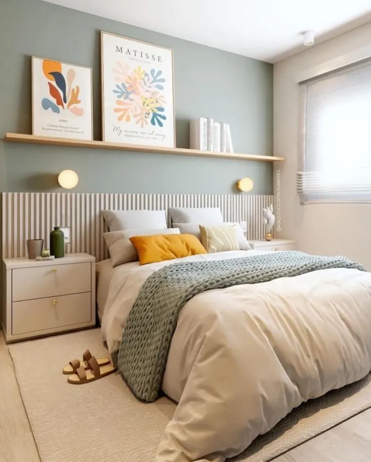 ideias decoração quarto casal moderno