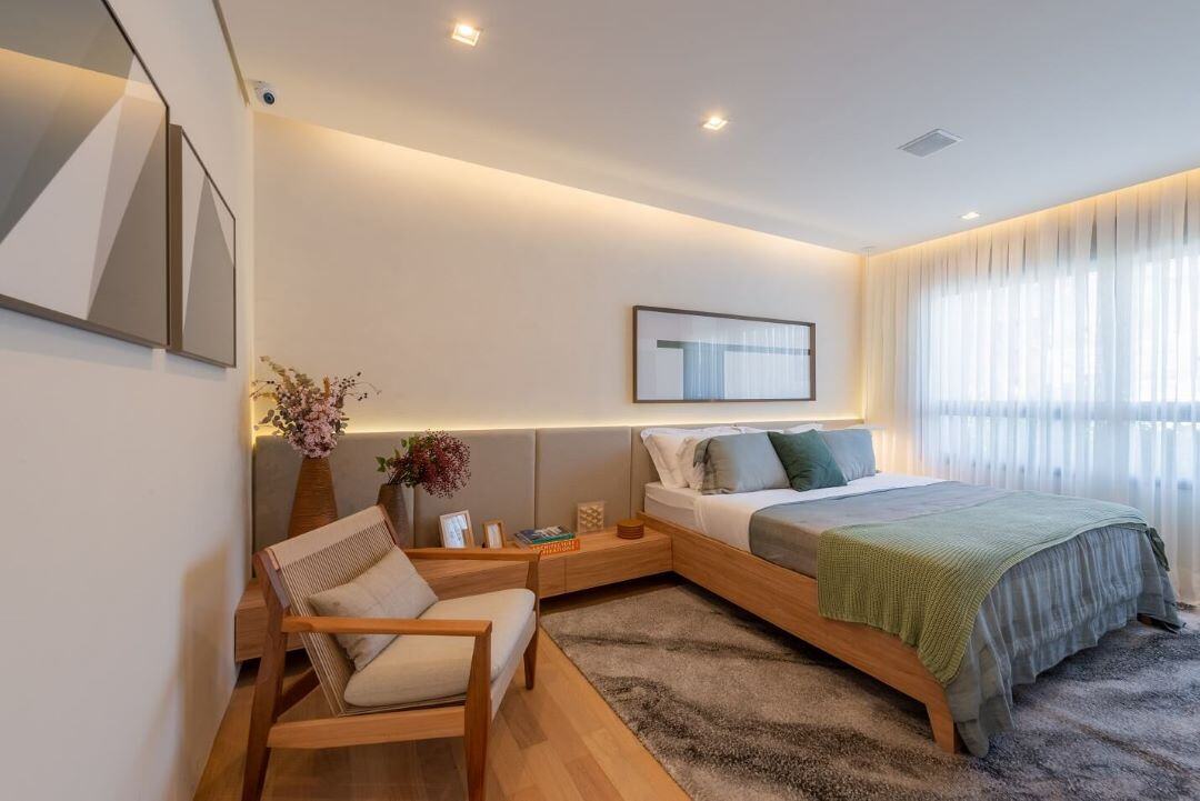 tendências decoração quarto casal 2026
