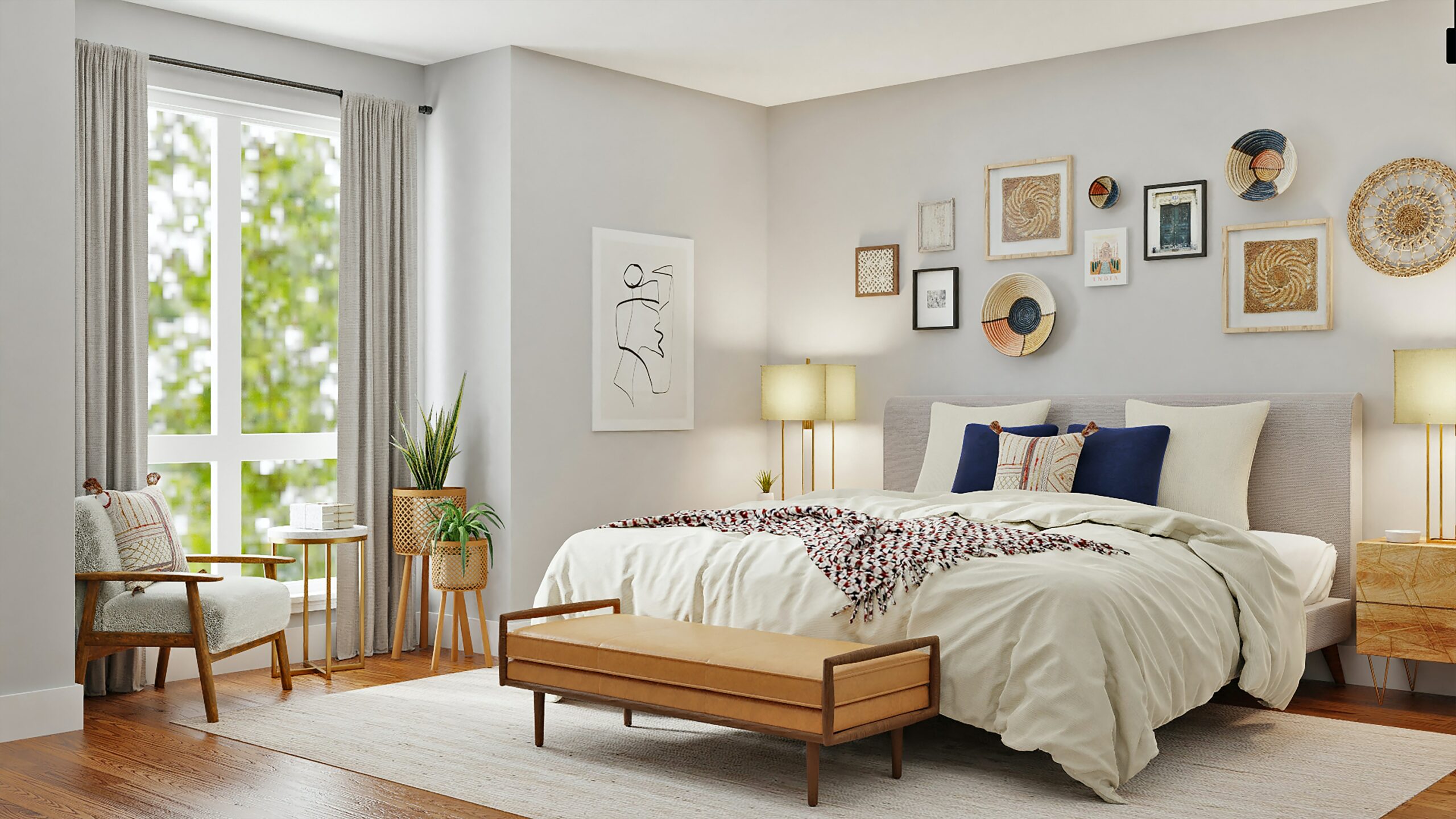 móveis essenciais quarto casal