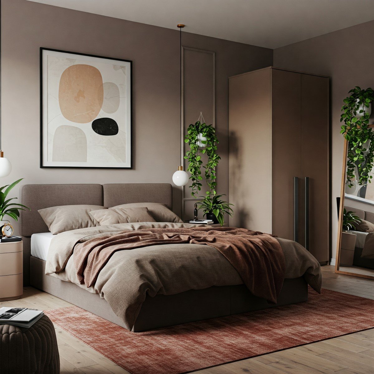 iluminação quarto casal