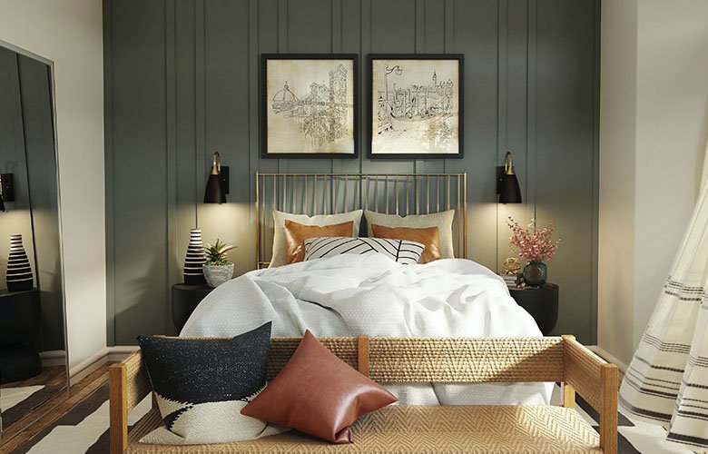estilos de decoração quarto casal