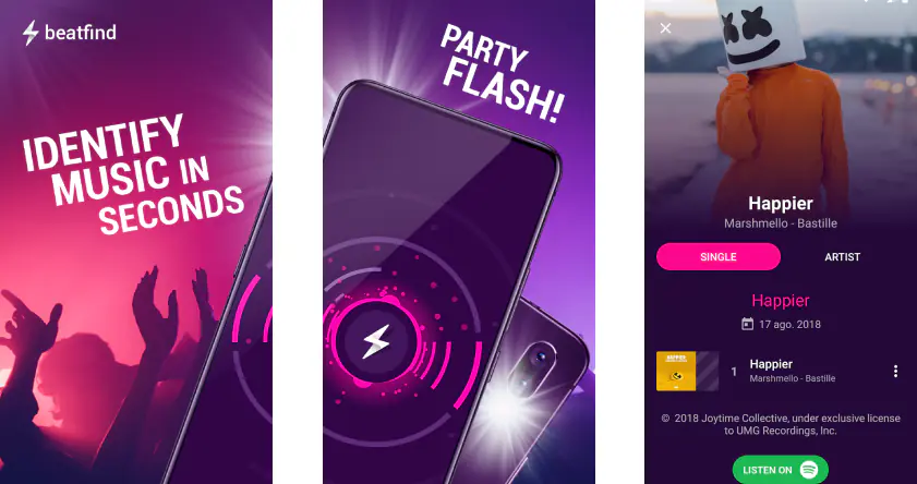 aplicativo para identificar música