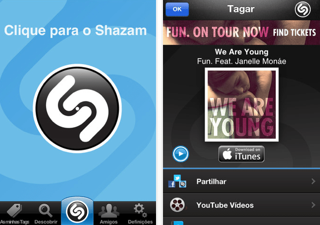 identificar som de música