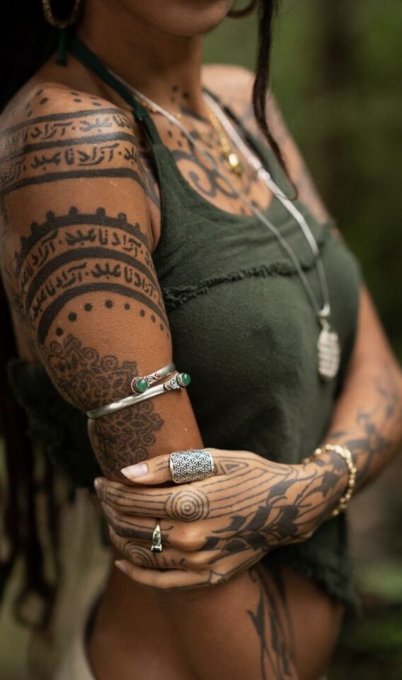 como escolher local tatuagem braço feminino