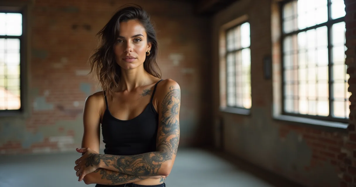 tatuagem antebraço ou ombro feminino