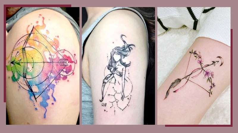 ideias tatuagem sagitário feminina pulso