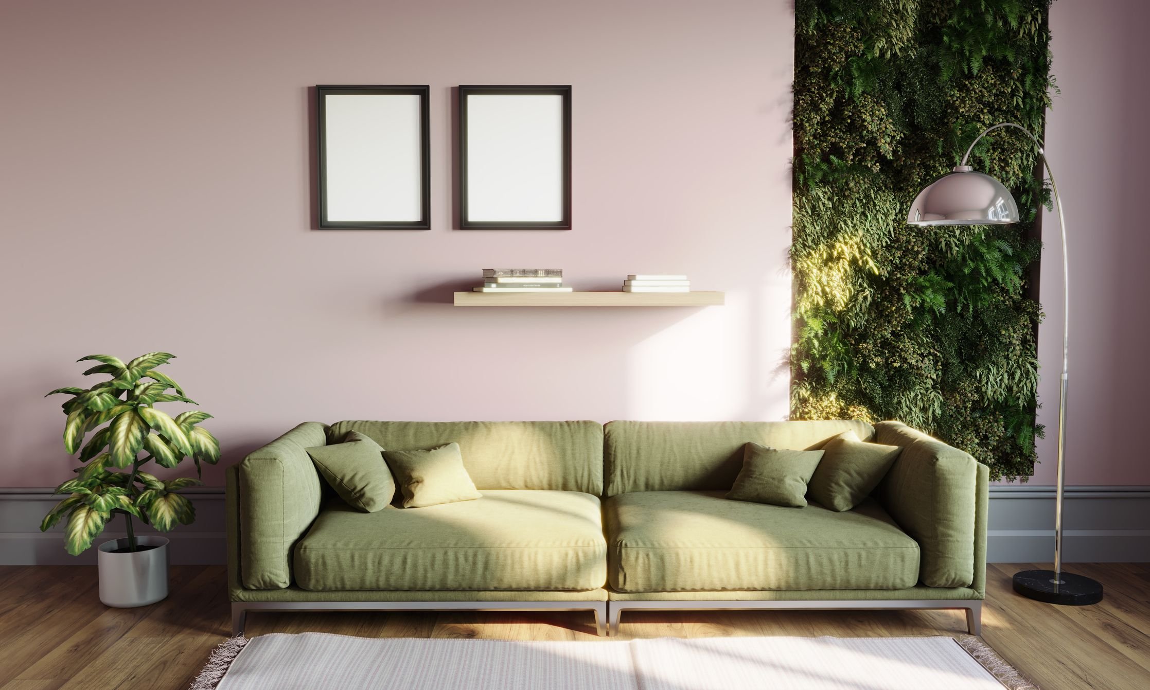 cores de sofá que ampliam o ambiente