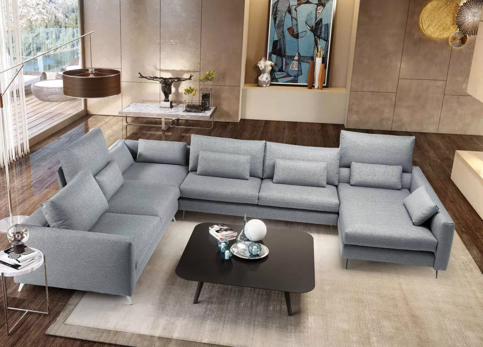 medidas ideais de sofá para apartamentos