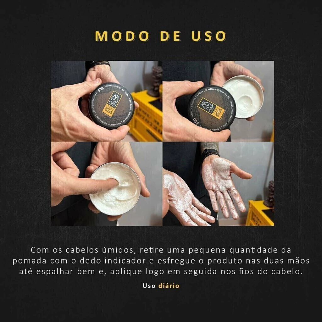 erros comuns ao usar pomada mate e deixar cabelo oleoso