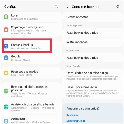como usar o OneDrive para backup de fotos