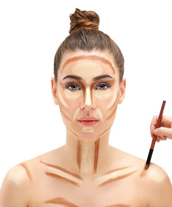 erros comuns ao fazer contorno facial