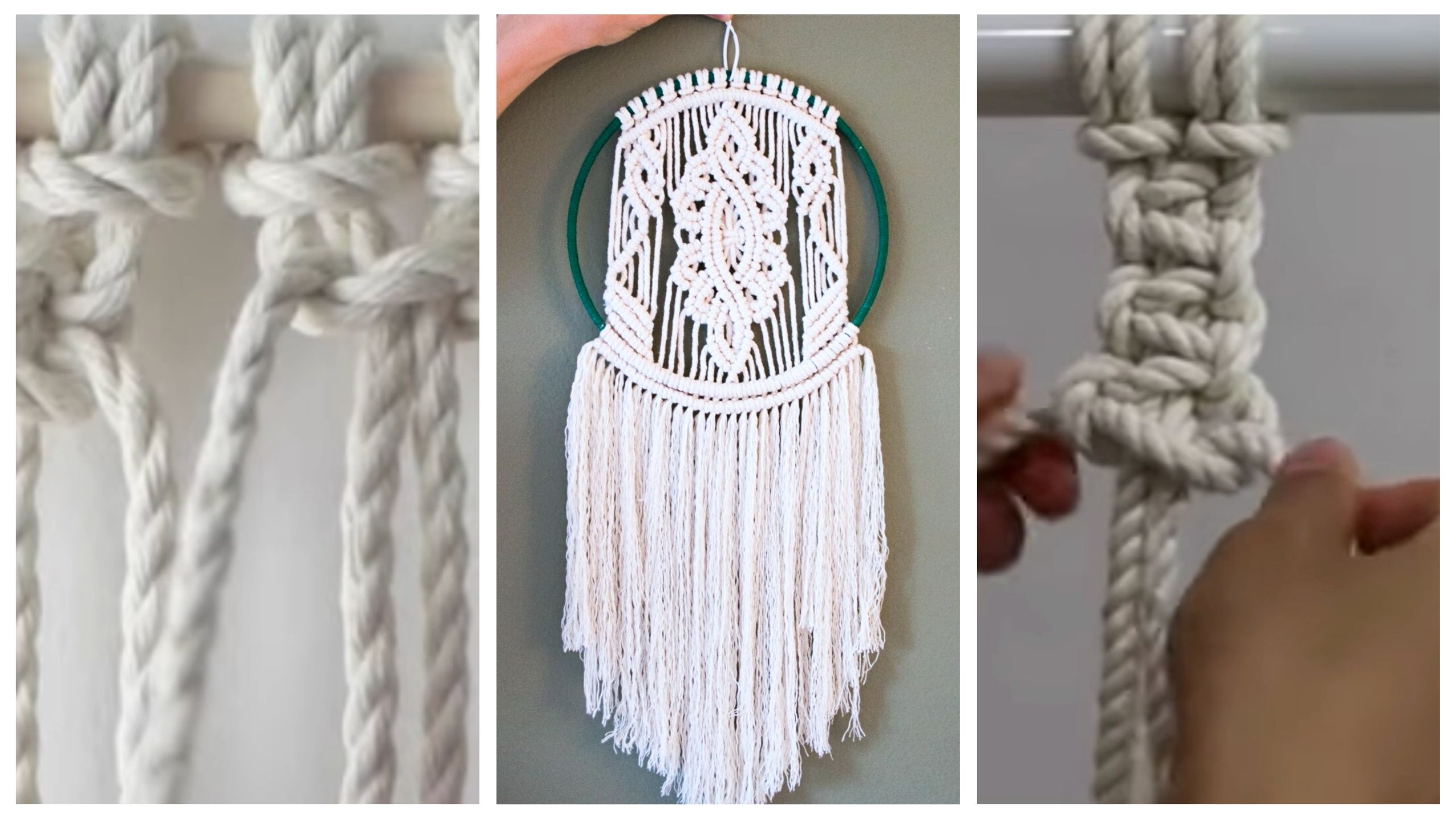 macrame com barbante