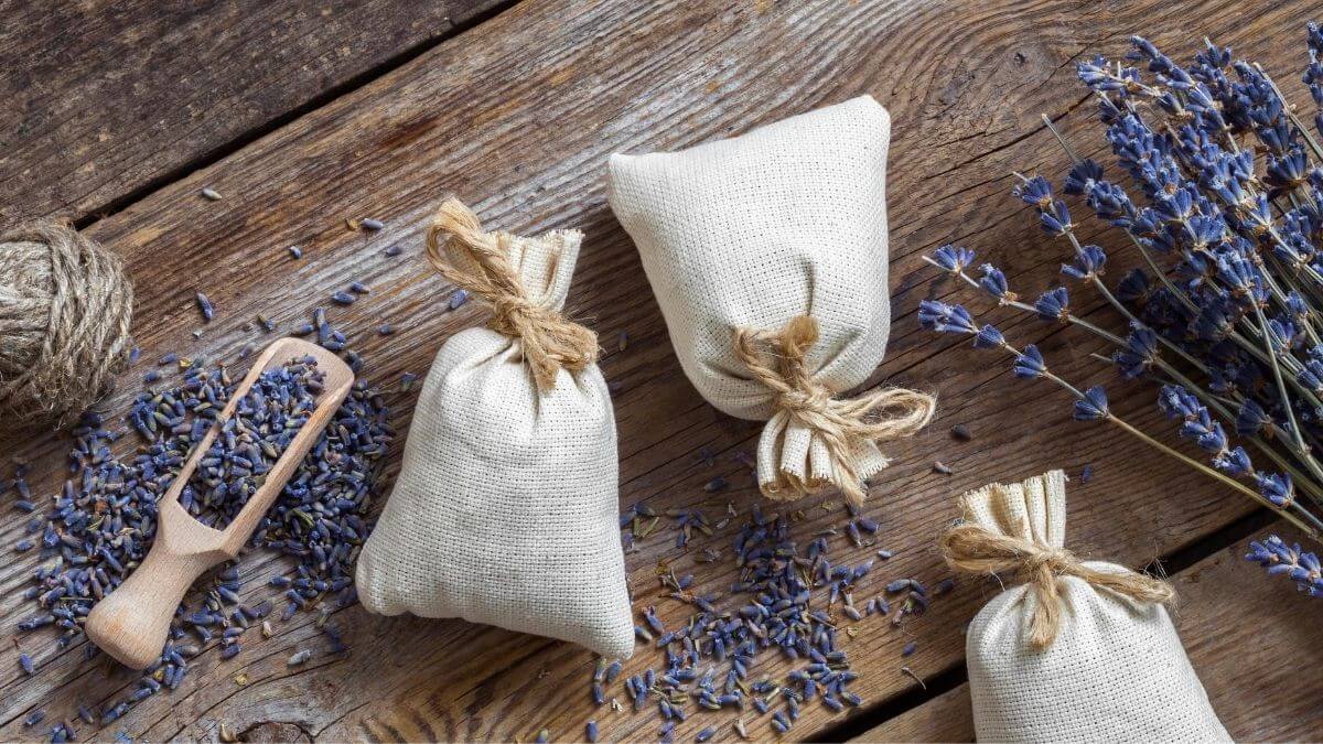 como fazer sachê perfumado para gavetas