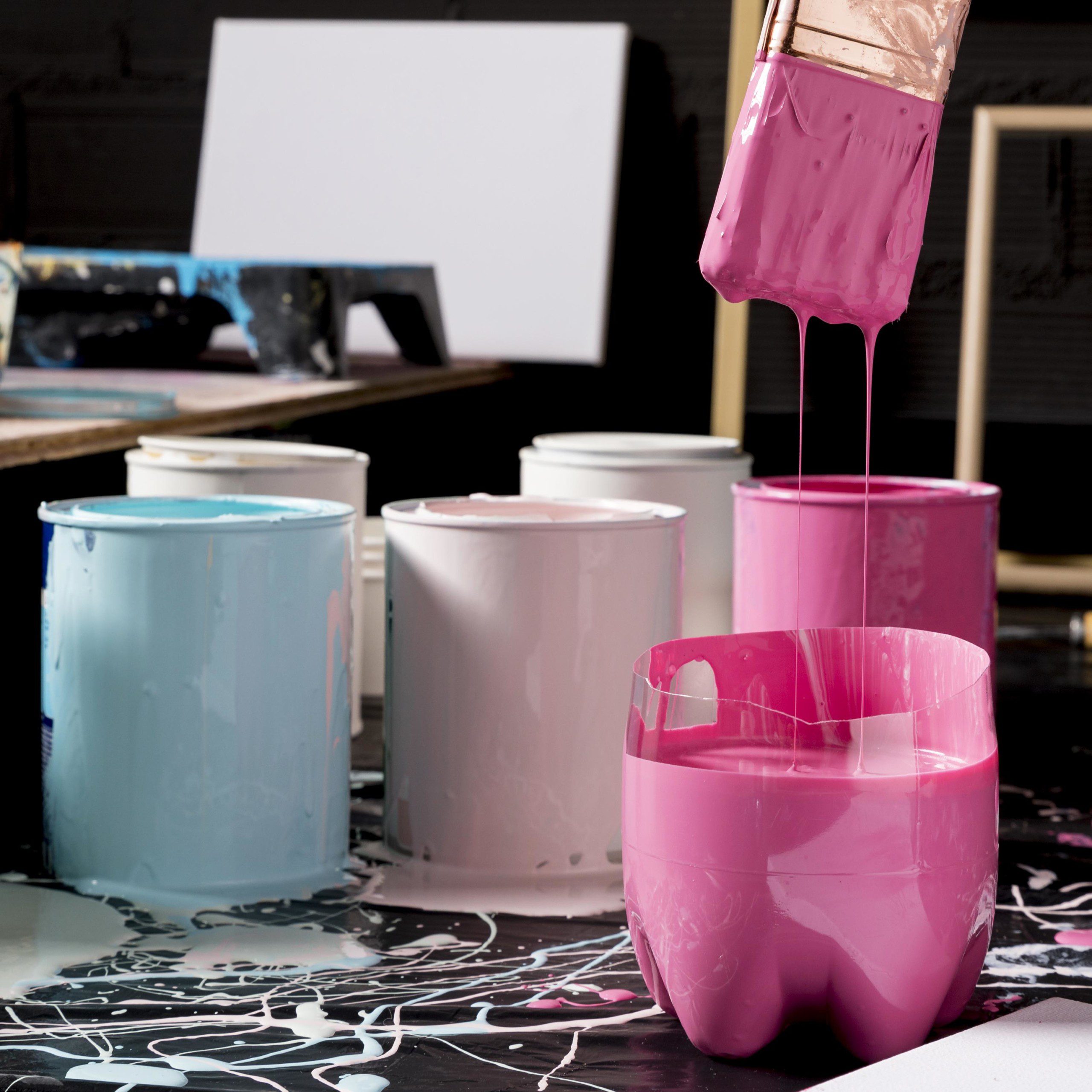 como fazer tinta para parede caseira