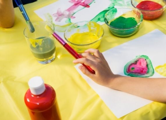 pintura com cal artesanal