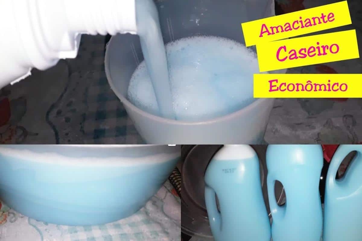 como fazer um amaciante de roupas caseiro