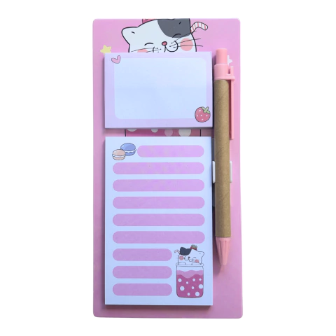 como fazer um bloco de notas de geladeira