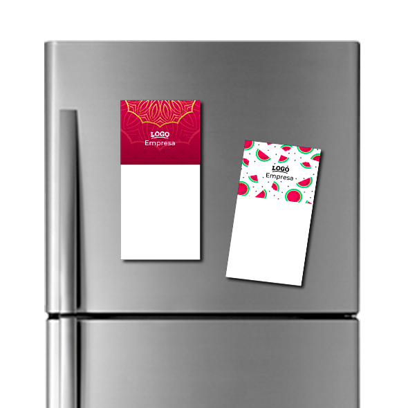 como fazer um bloco de notas de geladeira