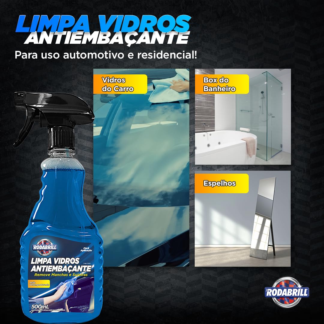 como fazer limpa vidros automotivo caseiro