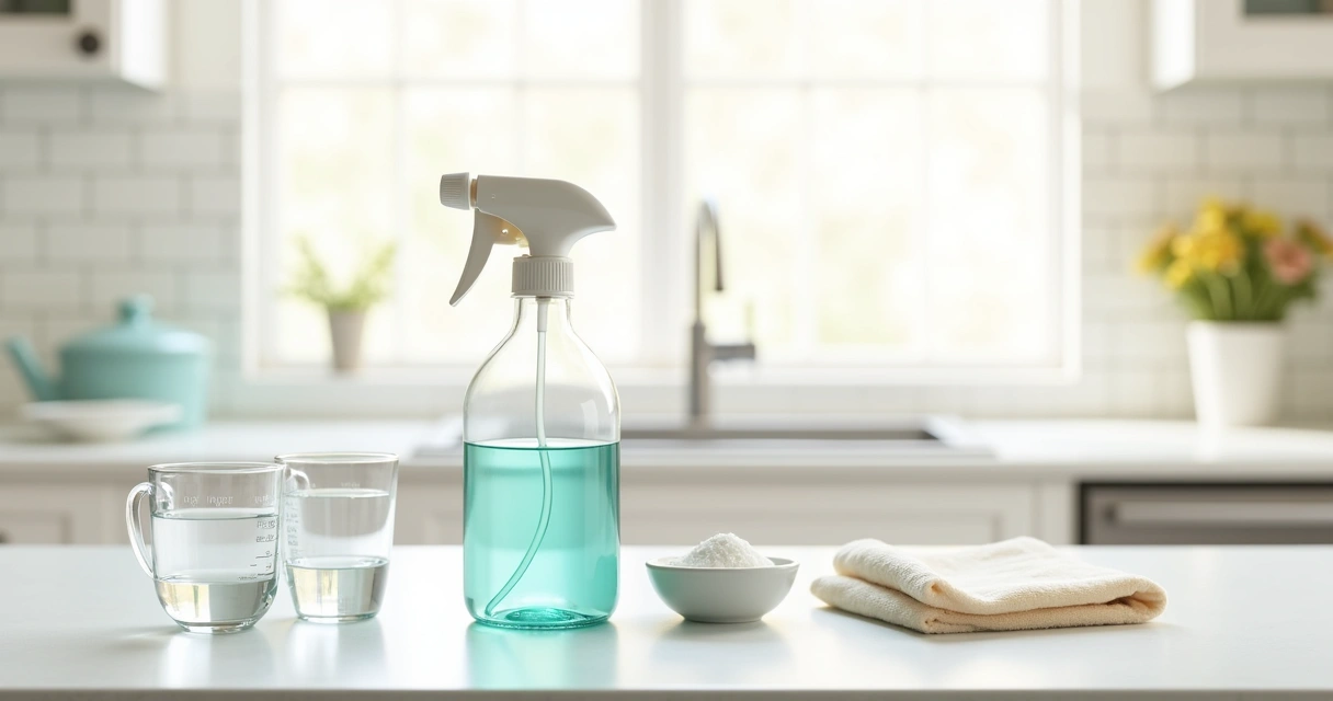 mistura para limpar espelhos sem mancha