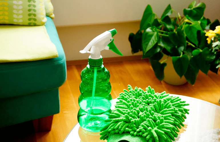 como limpar box de banheiro com vinagre