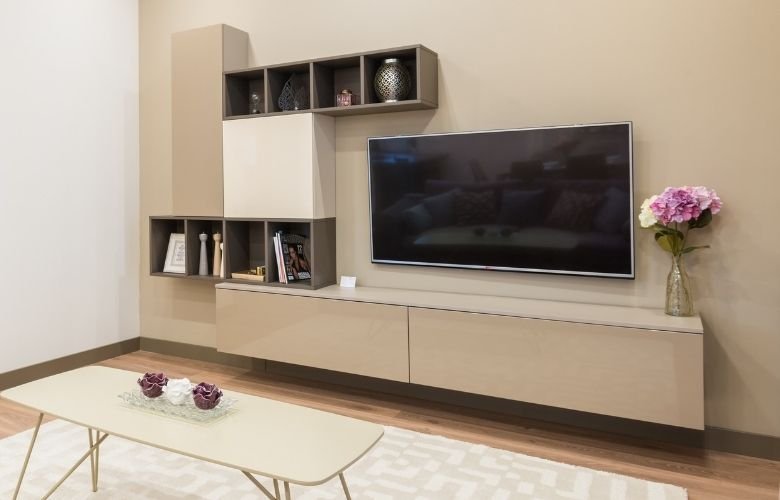 como fazer um painel de tv barato