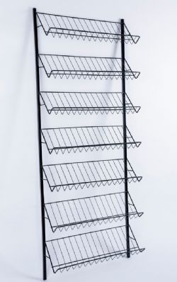 como fazer um revisteiro de parede