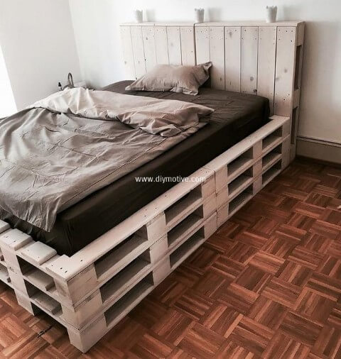 10 Ideias Criativas para Decorar sua Cama de Pallet