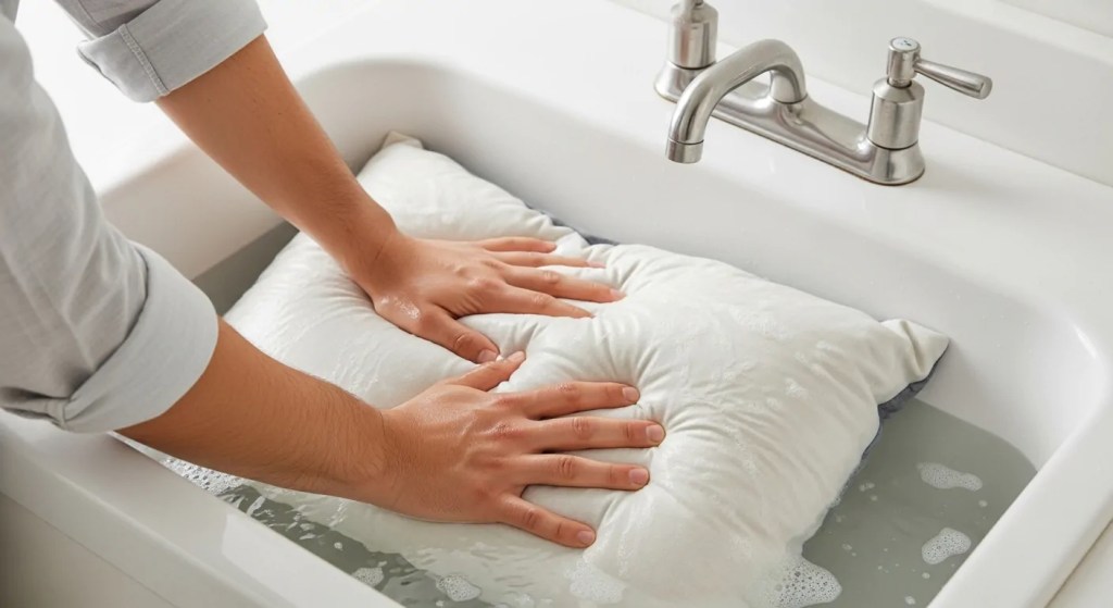 Como Lavar Travesseiro