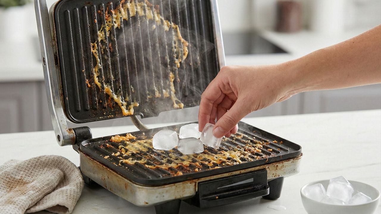 melhores formas de limpar sanduicheira