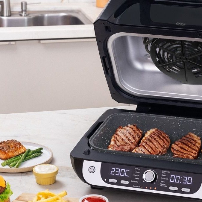 como limpar airfryer por dentro