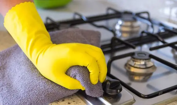 como limpar queimadores de fogão a gás com bicarbonato e vinagre