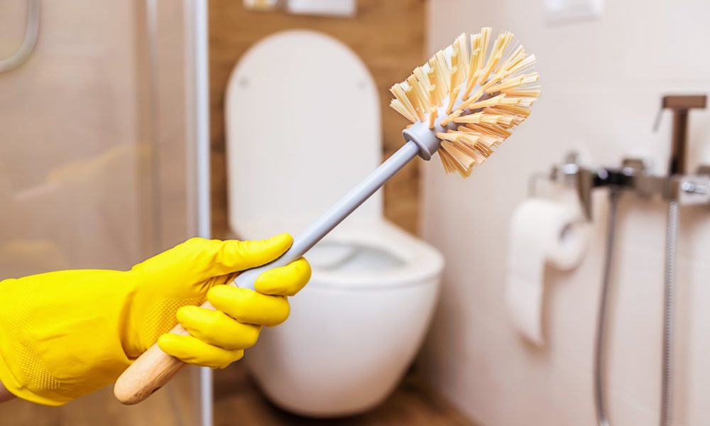 como limpar o vaso sanitário corretamente
