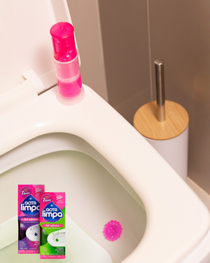 limpeza de vaso sanitário com cloro