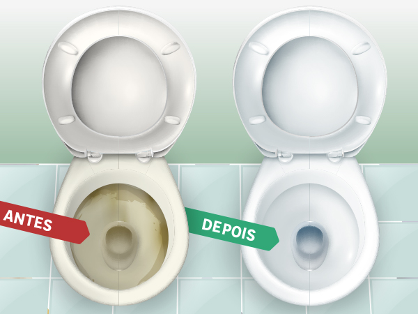 como limpar o vaso sanitário corretamente