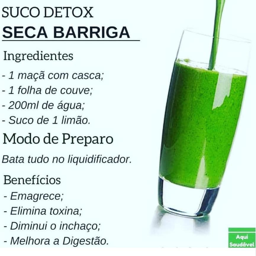 Receitas de Suco Detox para Aumentar a Energia e Disposição