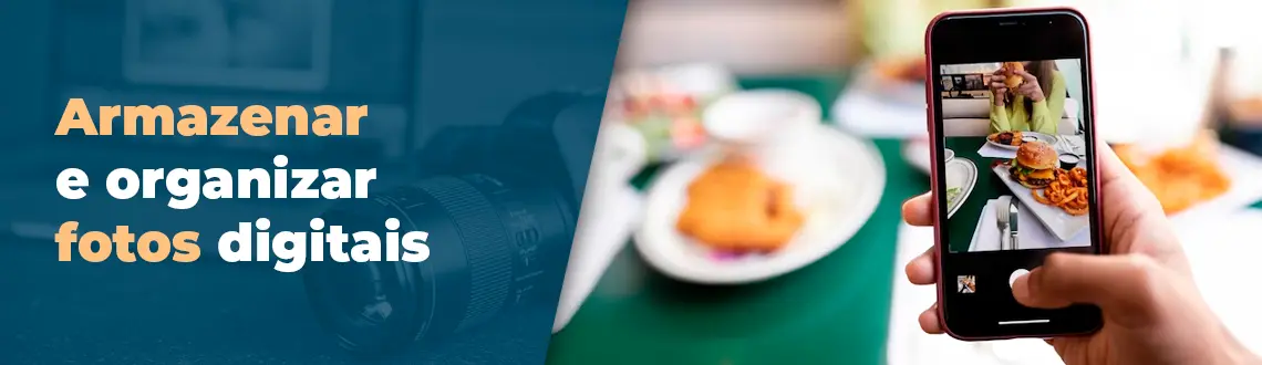 organizar fotos por data e evento celular